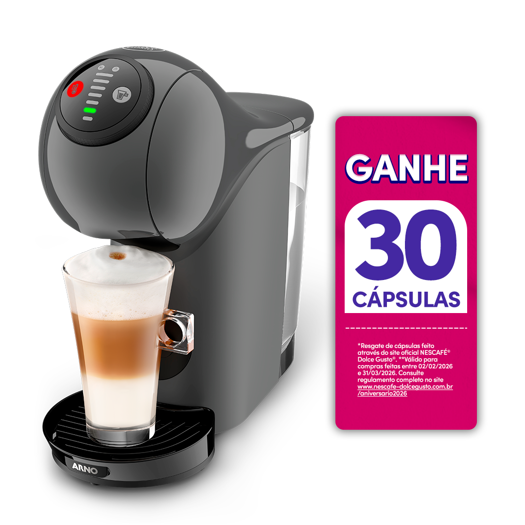Cafeteira Nescafé Dolce Gusto Genio S Basic Grafite 220V