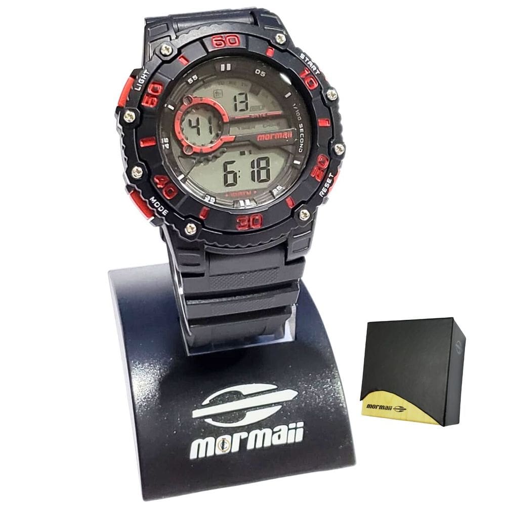 Relógio Mormaii Masculino Digital Wave MO03260/8R