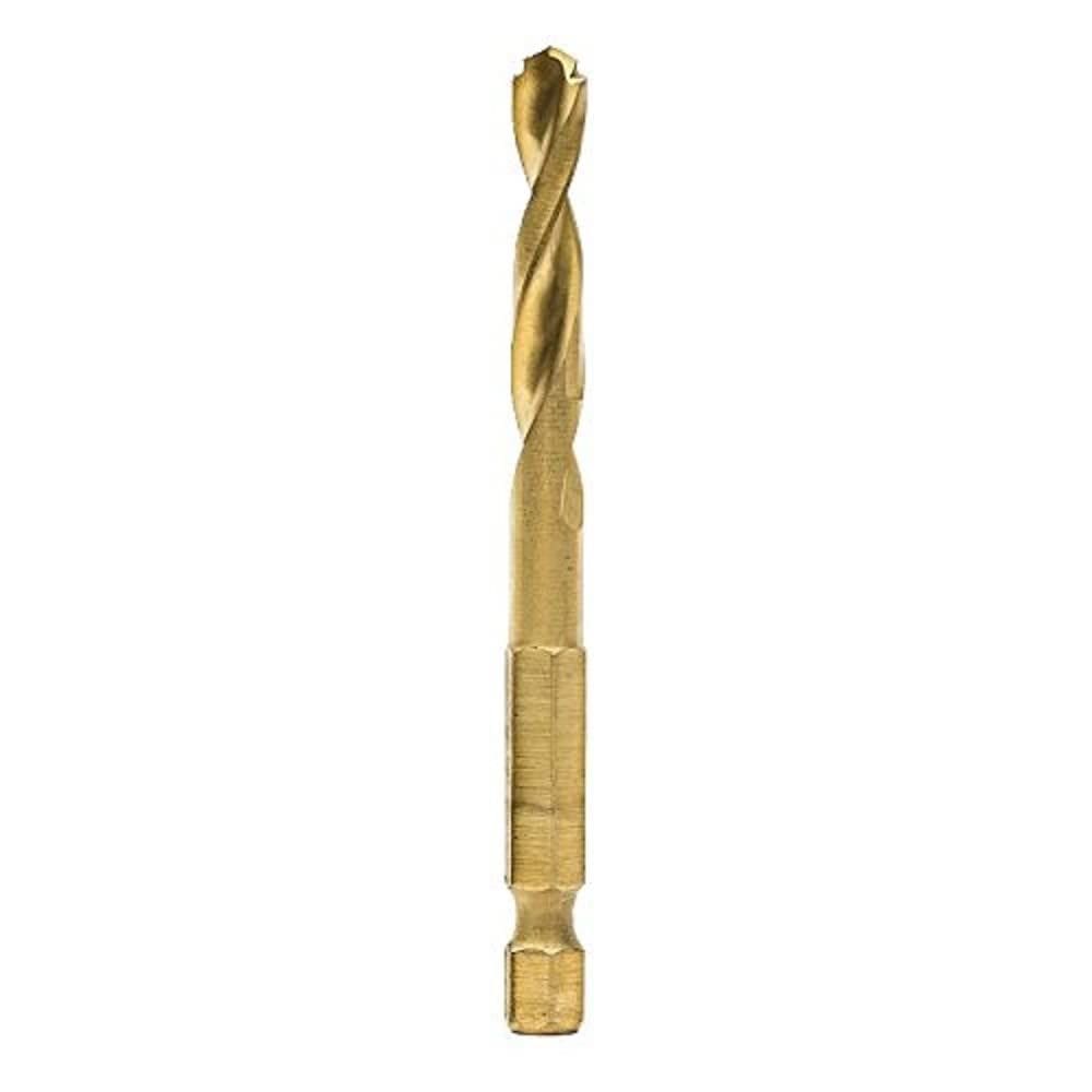 Broca DEWALT DD5116 Impact Ready Nitreto de titânio 1/4 polegada