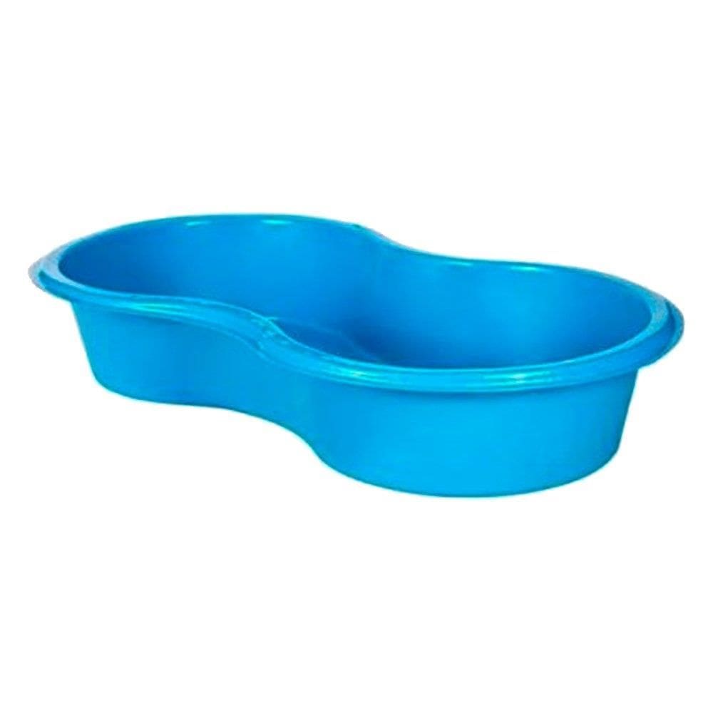 Caixa Plástica Multiuso Afort Feijão Azul 100 Litros