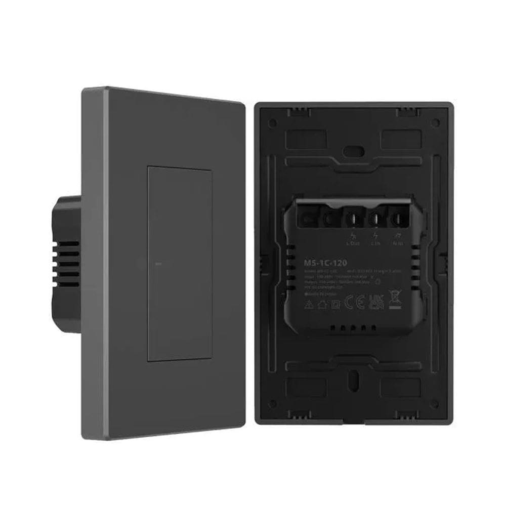 Interruptor Sonoff Inteligente de Parede M5-1C-120 Bivolt Preto