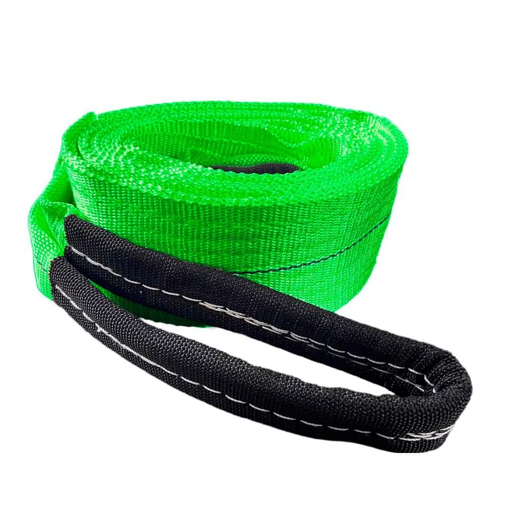 Cinta para Elevação de Carga Vertical 2t em Poliéster 1,4m x 60mm Verde - Quality Fix FS-7:1