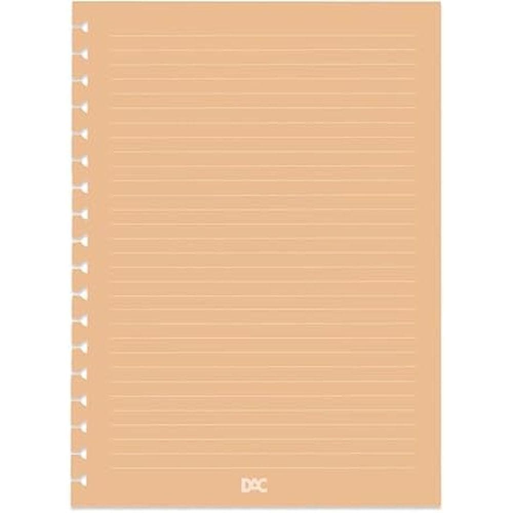 Refil Caderno Univ. Smart 48FLS 20cm x 27,5cm Laranja - DAC