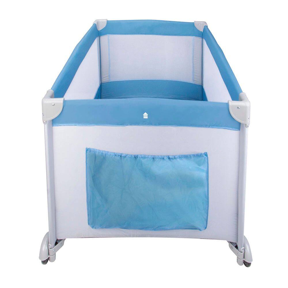 Berço Cercado Soft - Azul | Extra