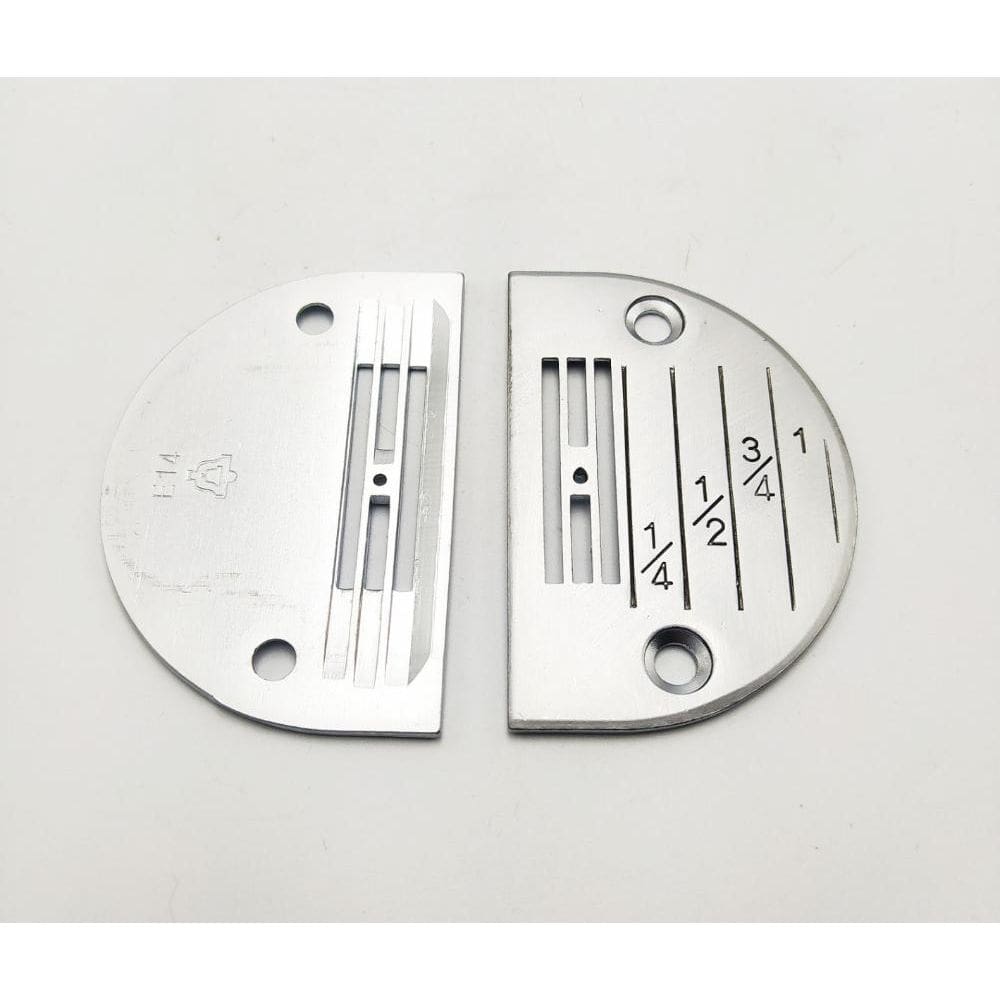 Chapa de Agulha 4 Carreiras Furo 14 para Reta E-14 QX - QXyun
