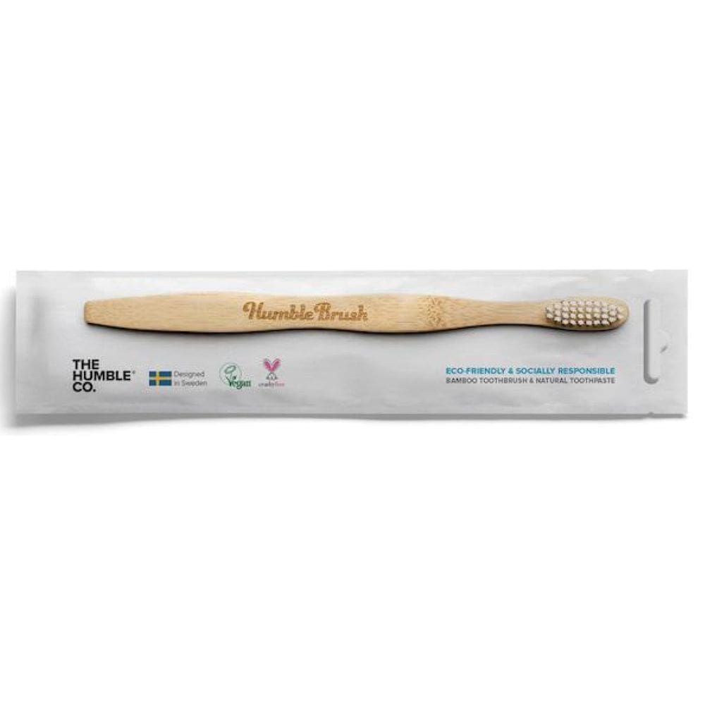 Escova Dental Anatômica Adulto Mix Macia The Humble - Veg