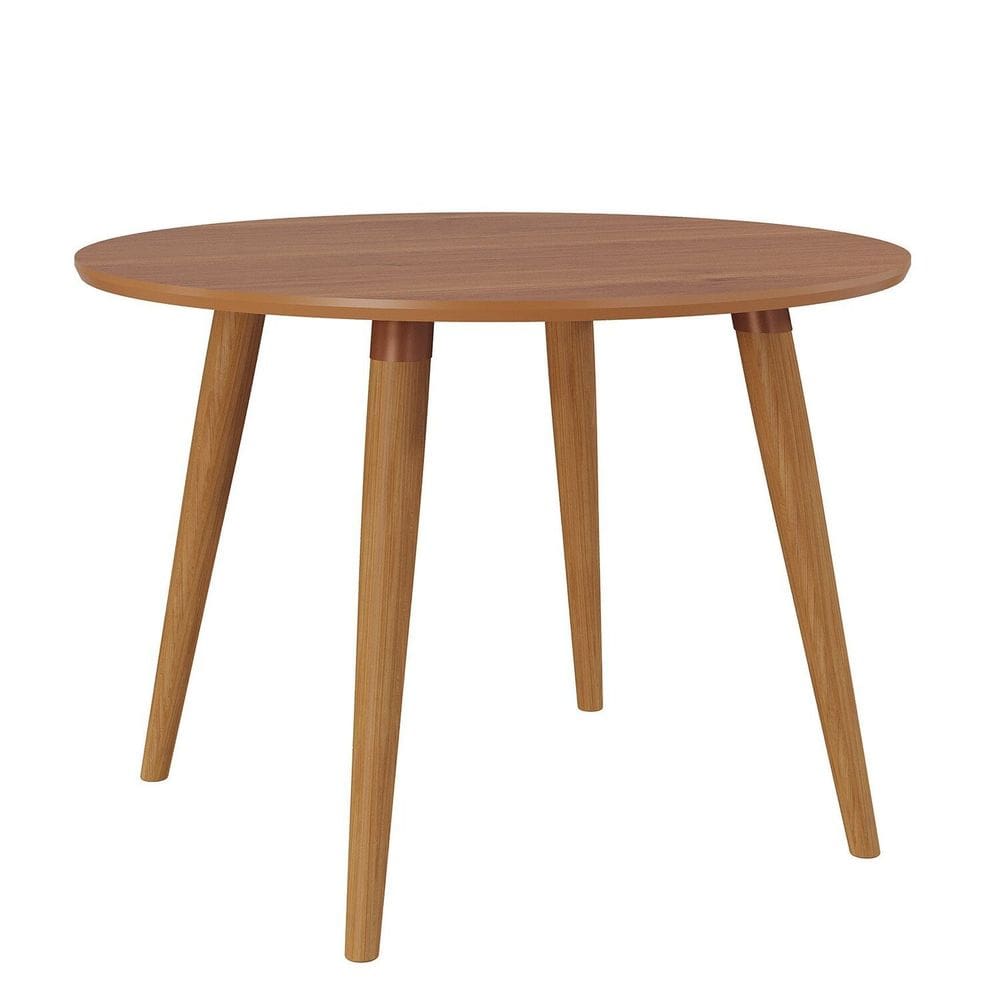 Mesa para Sala de Jantar Dani sem Vidro Madeira/ Cinamomo