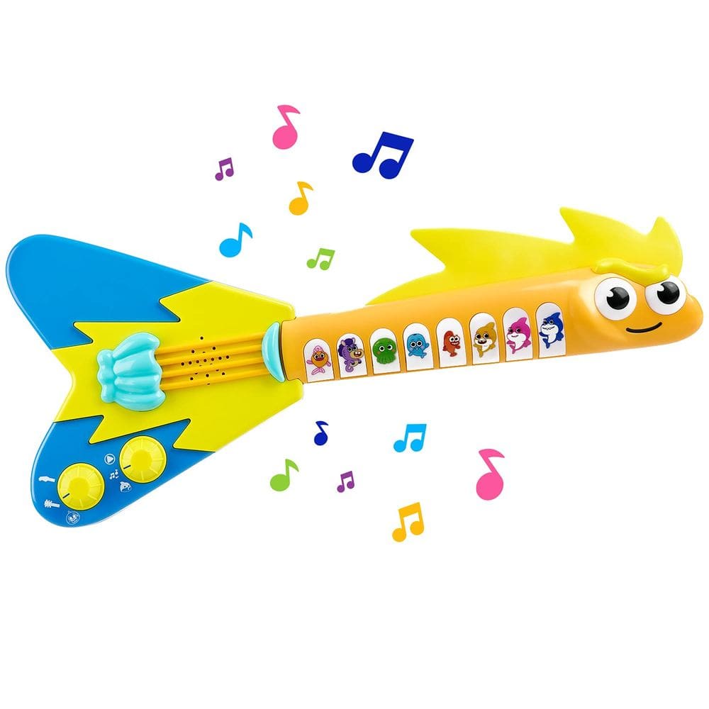 Guitarra musical de brinquedo WowWee Baby Shark`s Big Show! EEL-elétrico