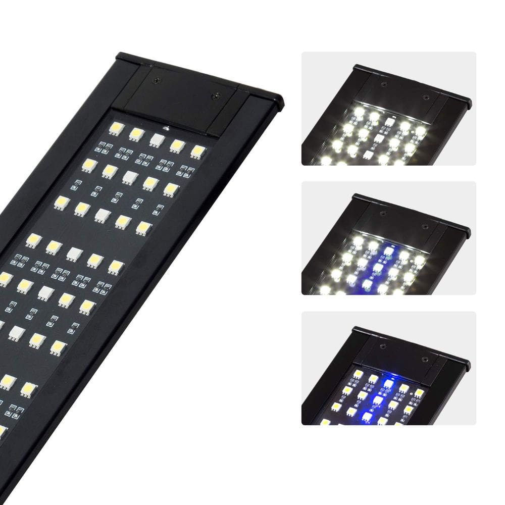 Luz LED para terrário REPTI ZOO ultrafina de 15 W para mais de 45 cm