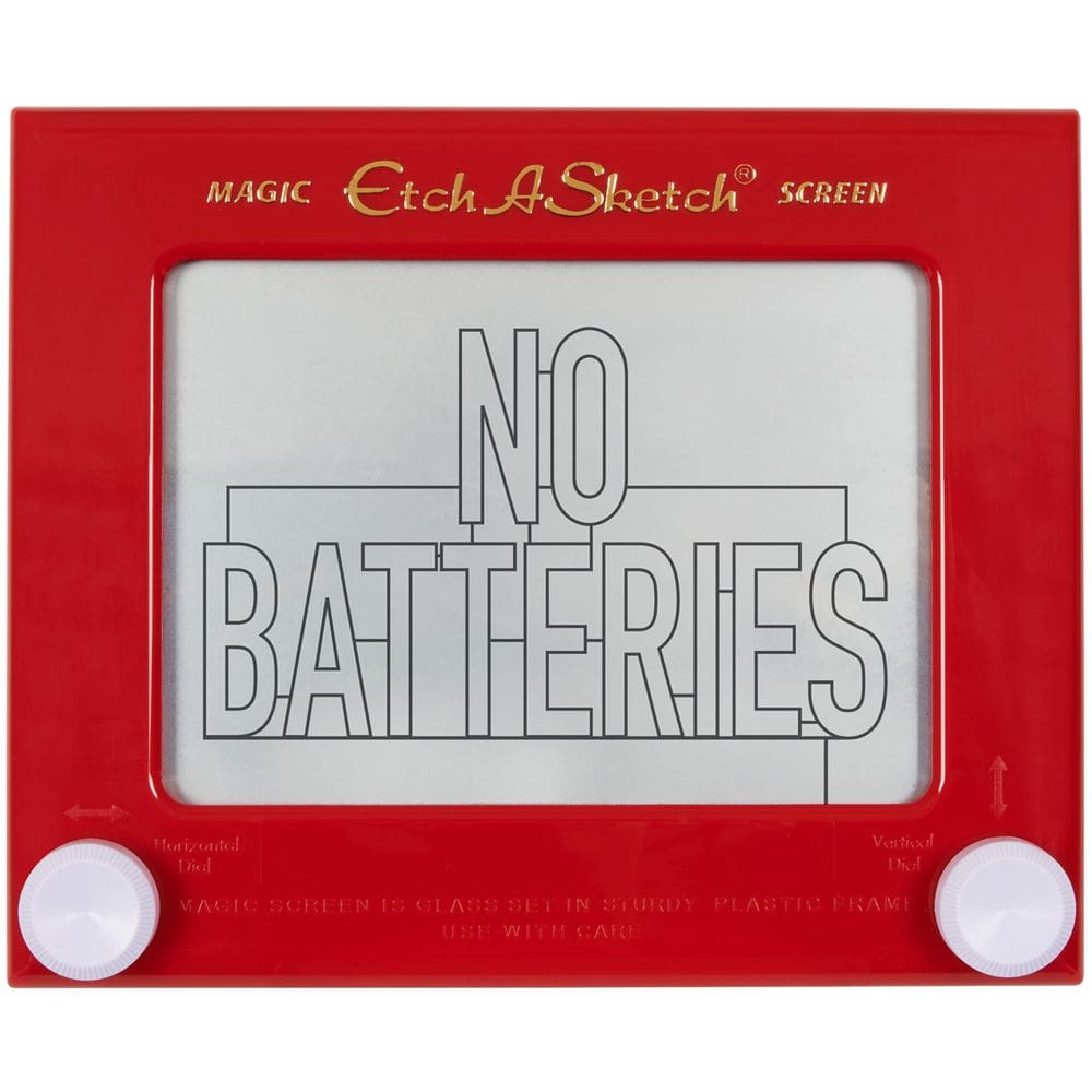 Drawing Toy Etch A Sketch Classic Red para crianças de 3 anos ou mais