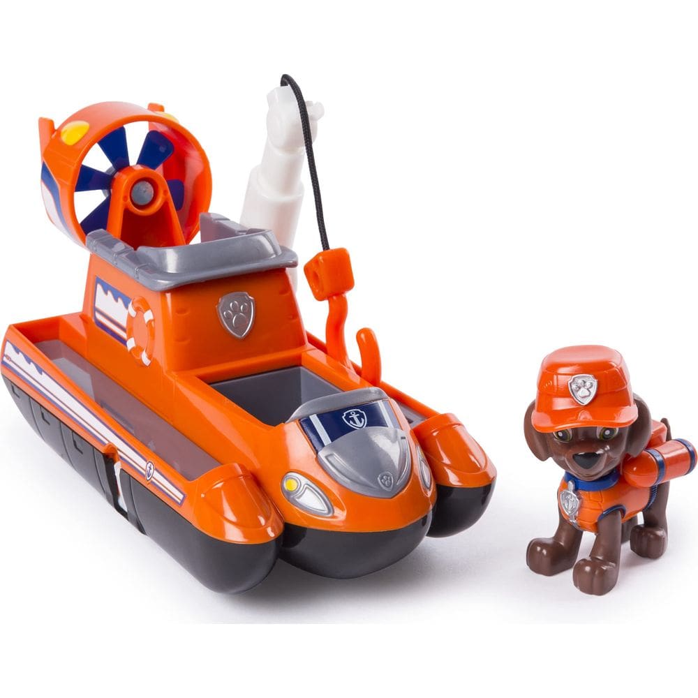 Toy Paw Patrol Ultimate Rescue Zuma Hovercraft com bonecos
