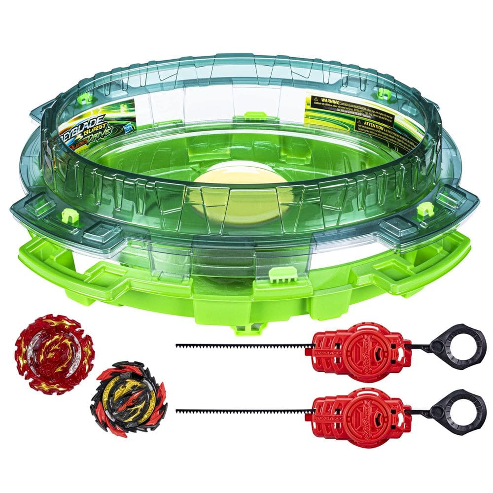 Battle Set BEYBLADE Burst QuadDrive Interstellar Drop, mais de 8 anos