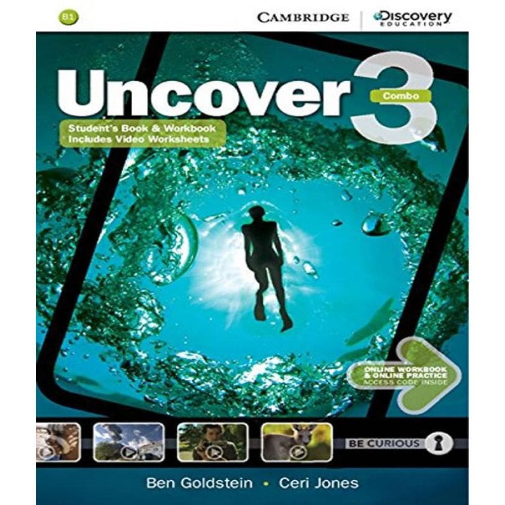 Livro Uncover Level 3 - Full Combo With Online Workbook