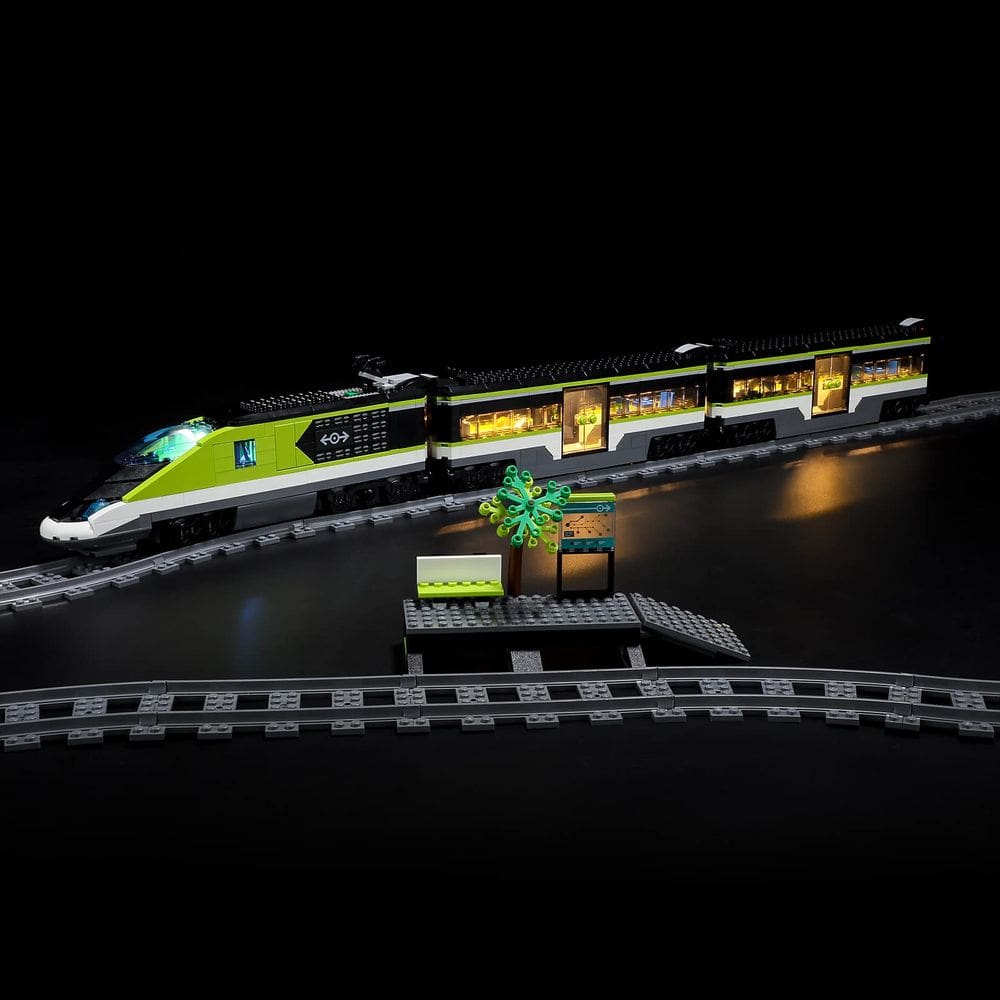 Kit de iluminação BRIKSMAX para trem de passageiros LEGO-60337 Express