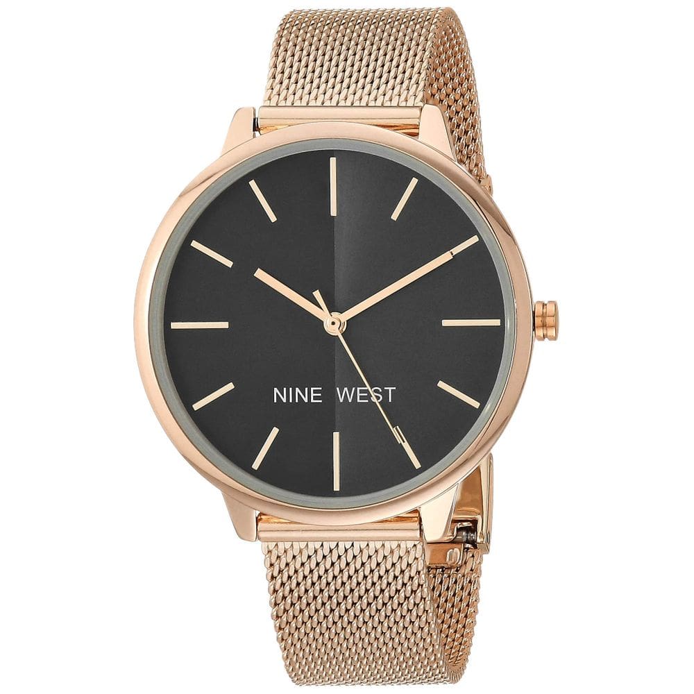 Relógio Nine West NW/1980GYRG feminino em aço inoxidável de 20 cm