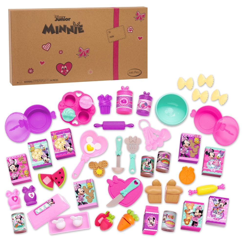 Conjunto de acessórios de cozinha Disney Junior Minnie Mouse Bow-Tique