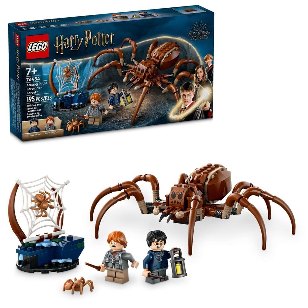 Brinquedo LEGO Harry Potter Aragogue na Floresta Proibida 76434