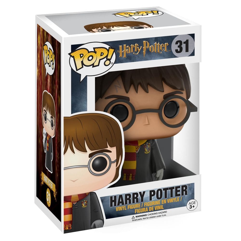 Boneco de brinquedo Funko Harry Potter com Hedwig Pop! Vinil 9,5 cm