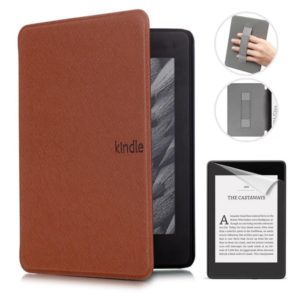 Case C Elástico Para Kindle Paperwhite 12 Sa568B + Película