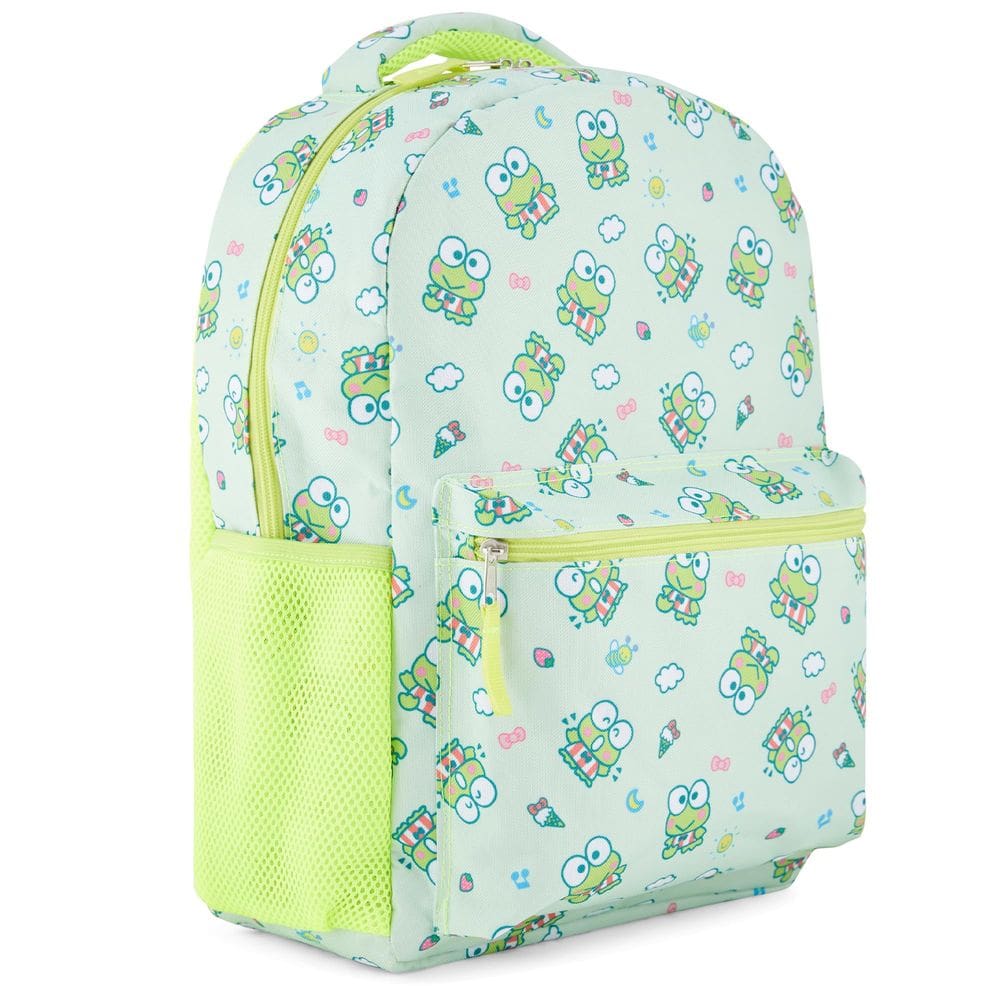 Mochila SANRIO Hello Kitty Allover School Bookbag Keroppi