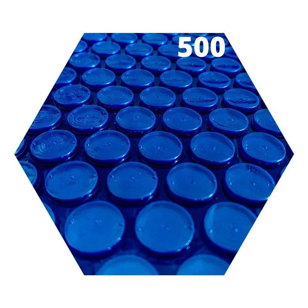 Capa Térmica Para Piscina 6 X 3,5 Thermocap 500 Micras Azul