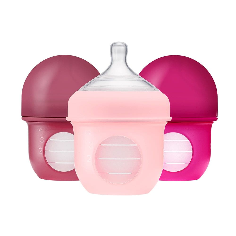 Bolsa de silicone reutilizável para mamadeira Boon Nursh 120 ml 0-3 m