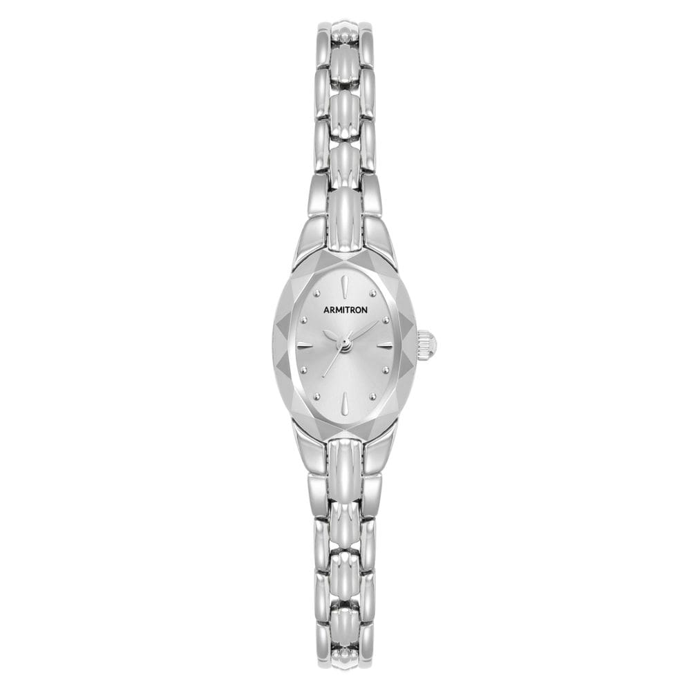 Relógio Armitron Women Bracelet 75-3313 em tom prateado