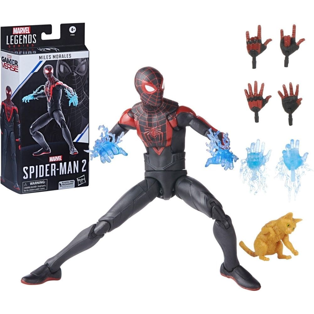Boneco de ação Marvel Legends Series 6 Miles Morales F7056