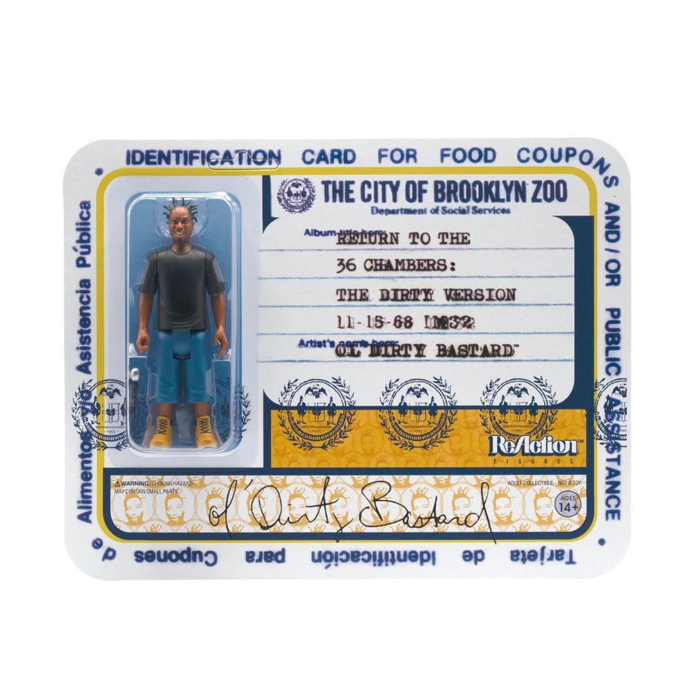 Figura de ação Super7 ODB Reaction Figure 9,5 cm com microfone