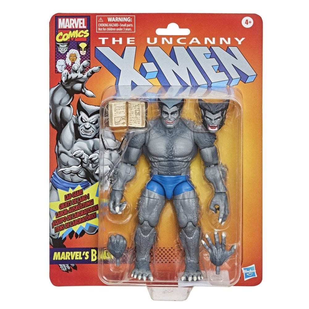 Boneco de ação Hasbro Marvel Legends Series Marvel`s Beast