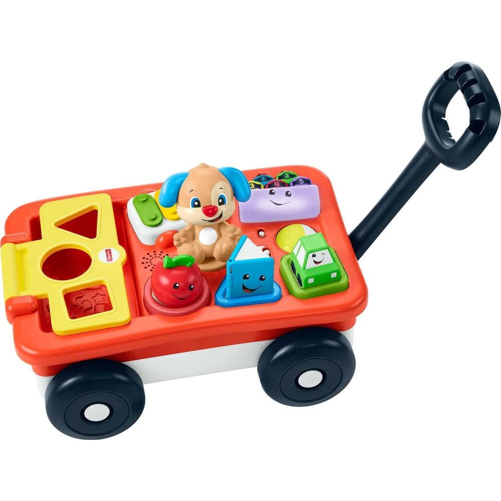 Toy Fisher-Price Laugh & Learn Pull & Play Wagon com mais de 6 meses