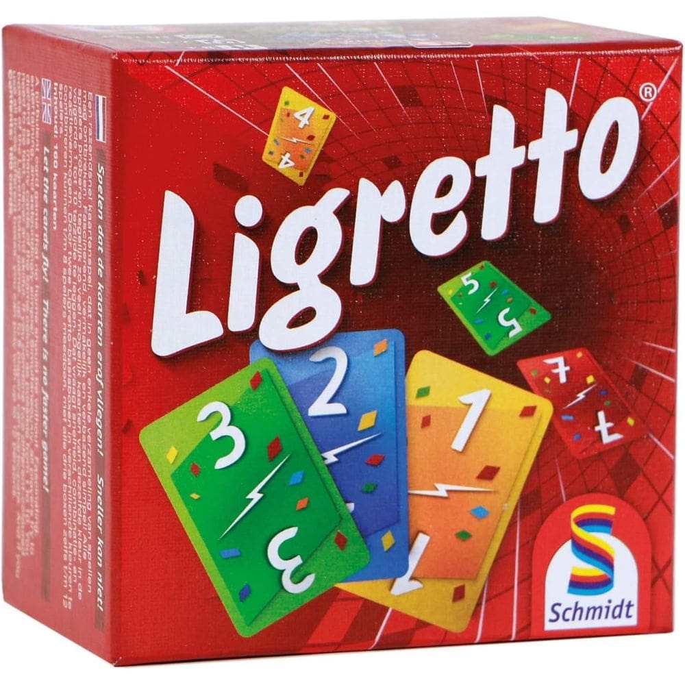 Jogo de cartas Schmidt Spiele Ligretto: Red 2-4 Players 8+ Years