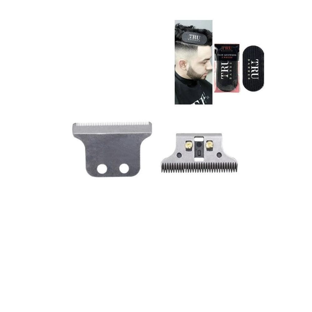 Lâmina acabamento prata Wmark - Tru Barber