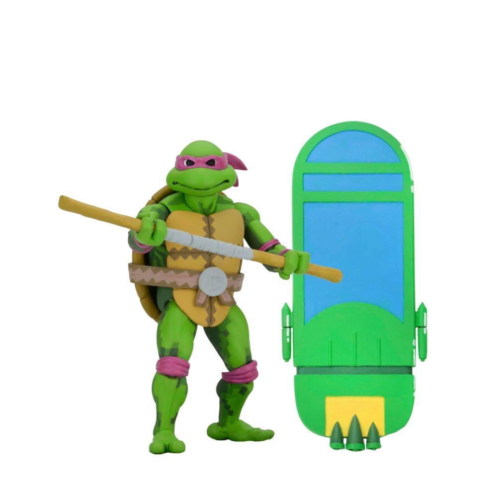 Boneco de ação NECA Teenage Mutant Ninja Turtles Donatello 7