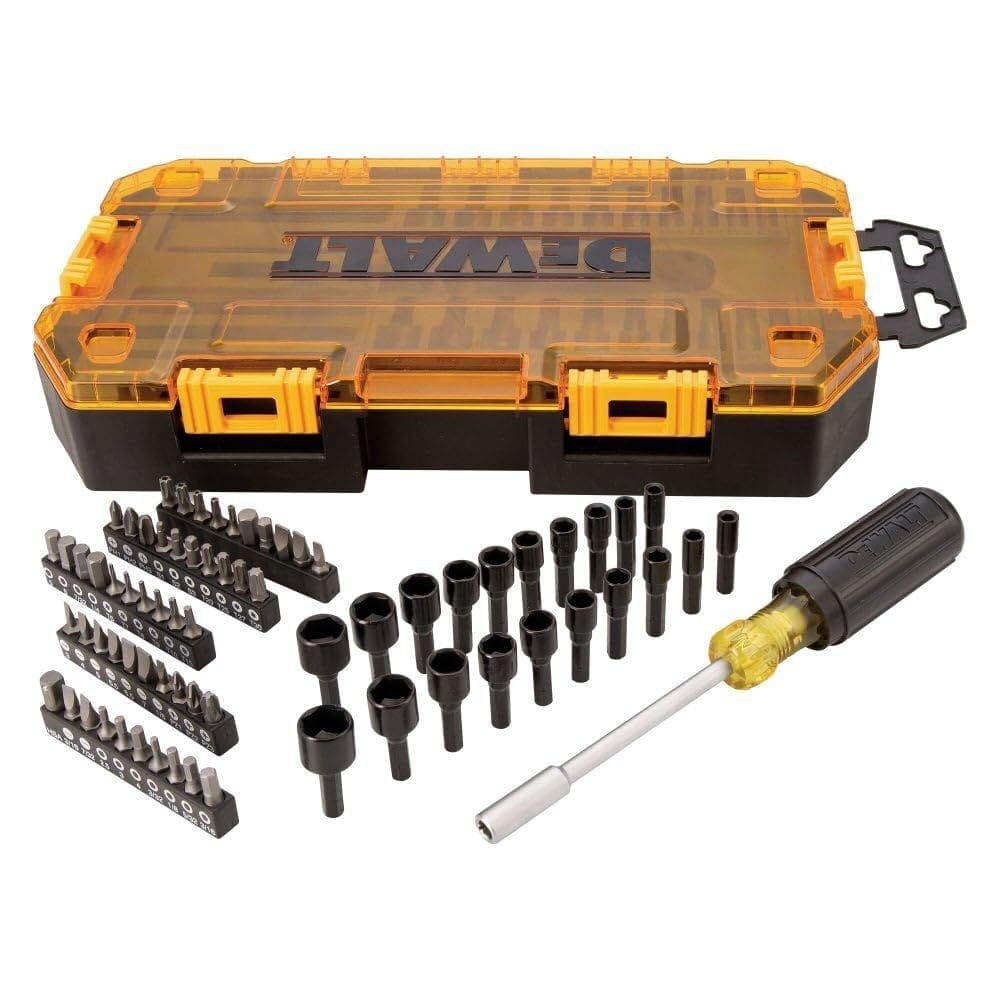 Conjunto de chaves de fenda DEWALT DWMT73808 com chaves de porca 71 unidades