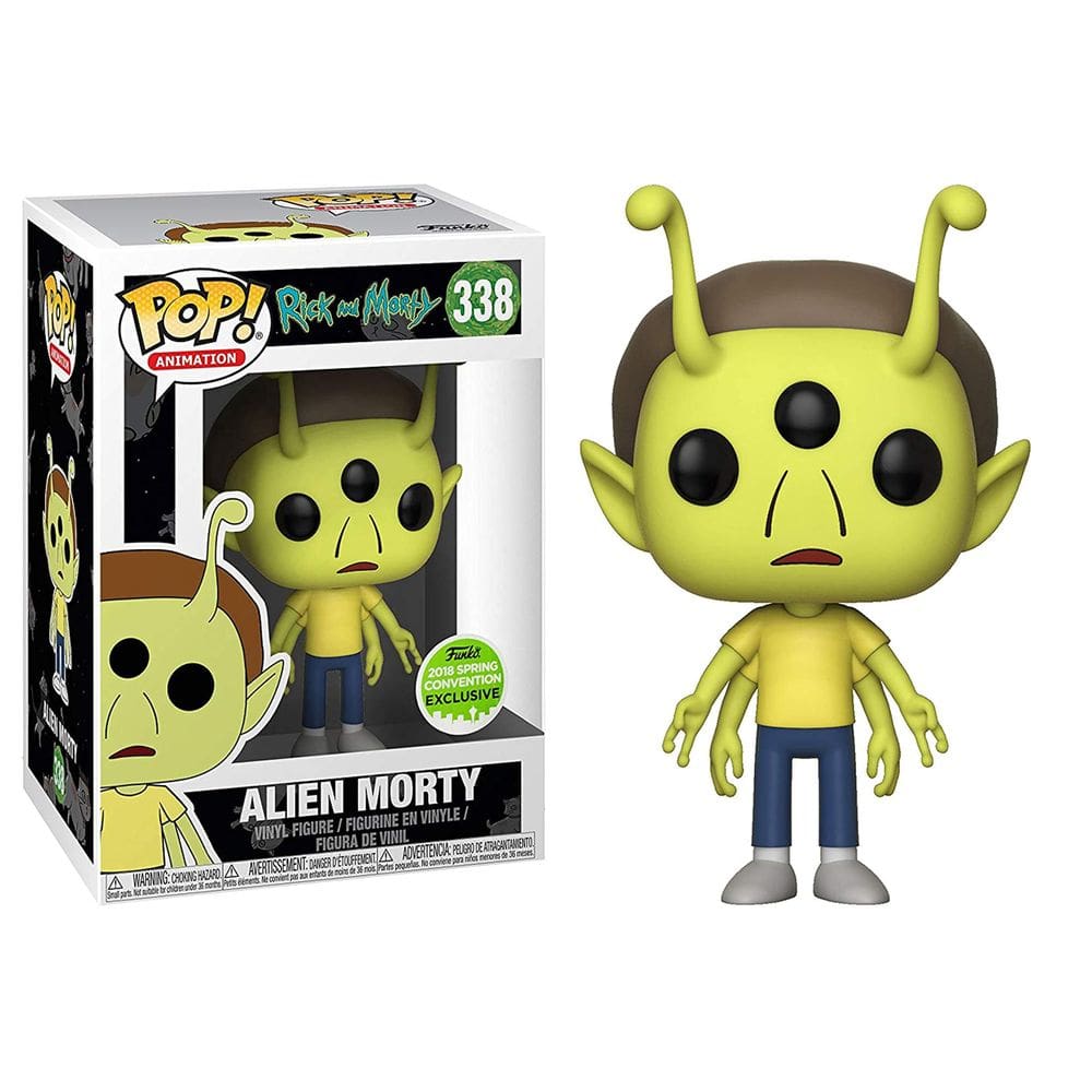 Funko Pop! Animação Funko Rick e Morty Alien Morty #338
