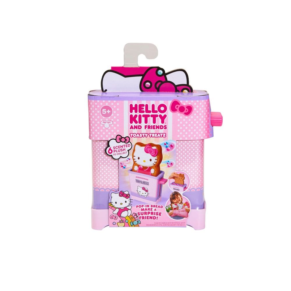 Brinquedo de pelúcia Cookeez Makery Hello Kitty® e torradeira Friends