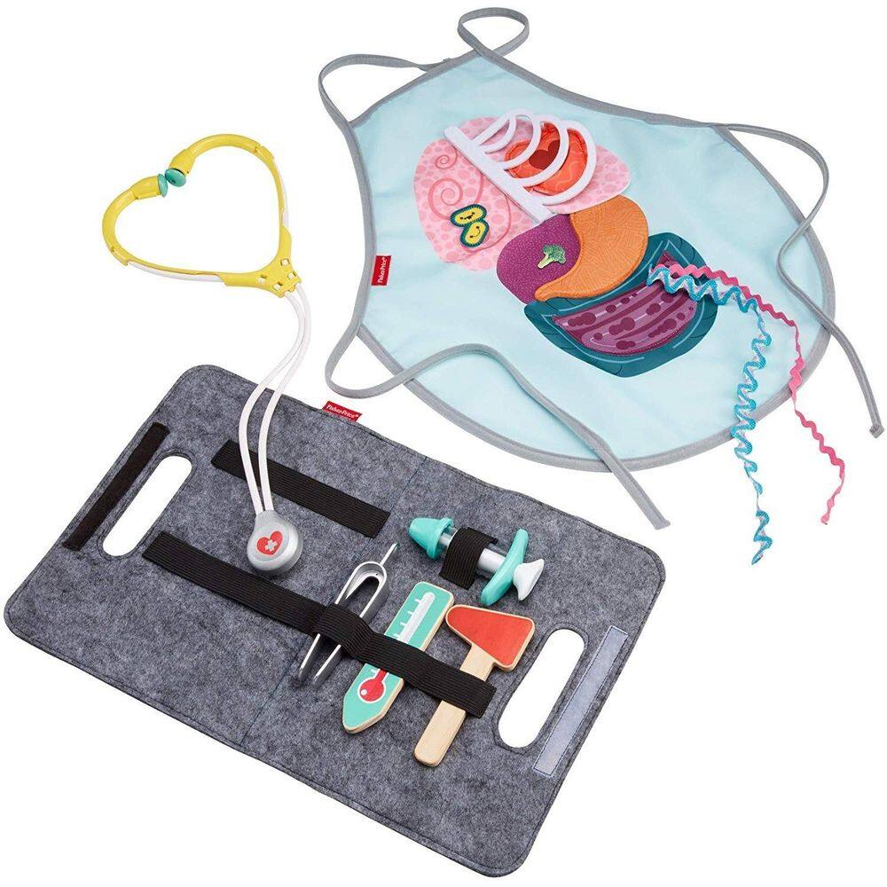 Kit para pacientes e médicos da Pretend Playset Fisher-Price