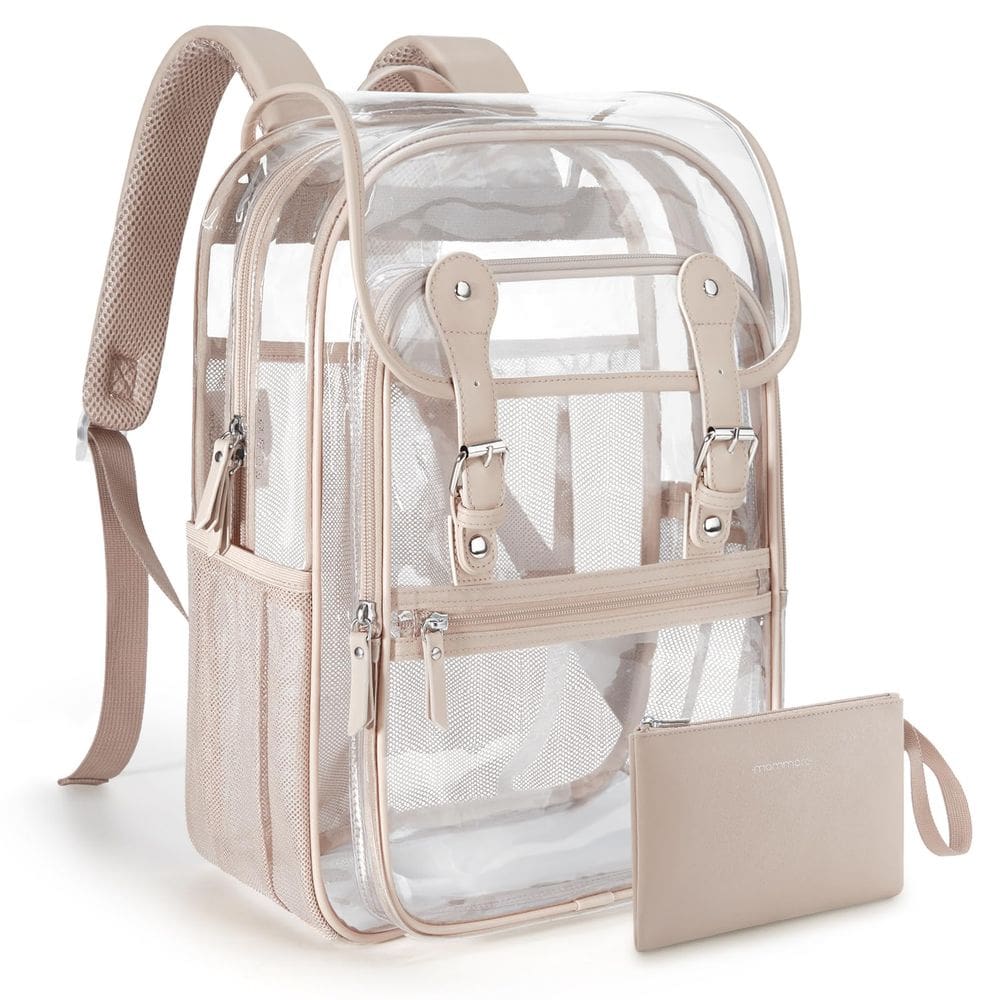 Mochila transparente mommore Heavy Duty Thick PVC Transparente
