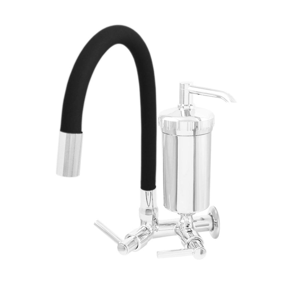 Torneira Filtro Bica Flexível Vermelha - Cozinha Gourmet