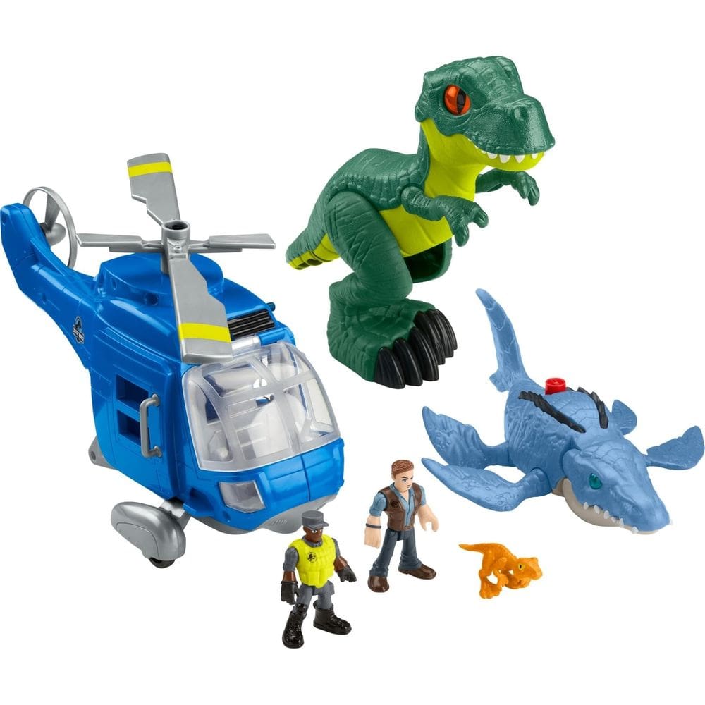Toy Fisher-Price Imaginext Jurassic World Dino Chopper com mais de 3 anos
