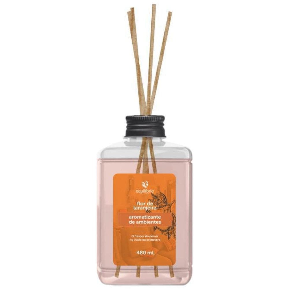 Equilíbrio Aromatizante Stick Flor De Laranjeira 480 Ml