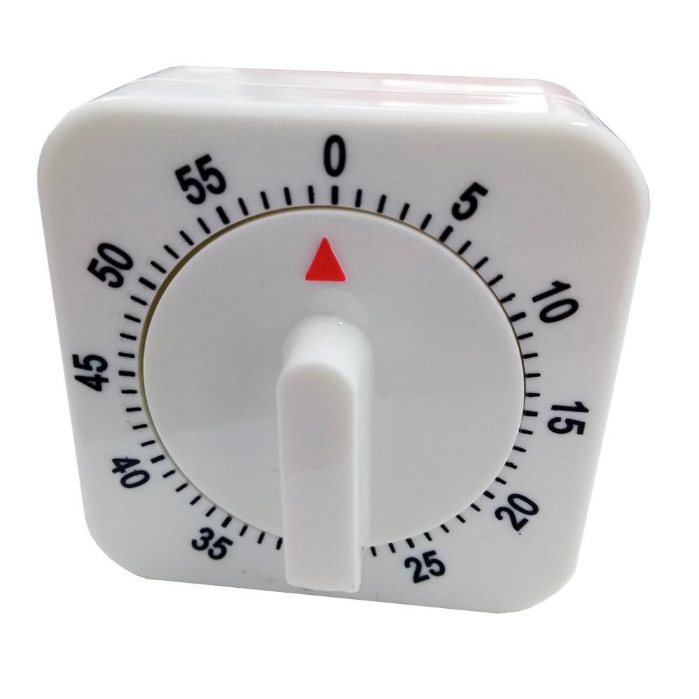 Despertador Timer Contador De Tempo 60 Minutos Som Acústico