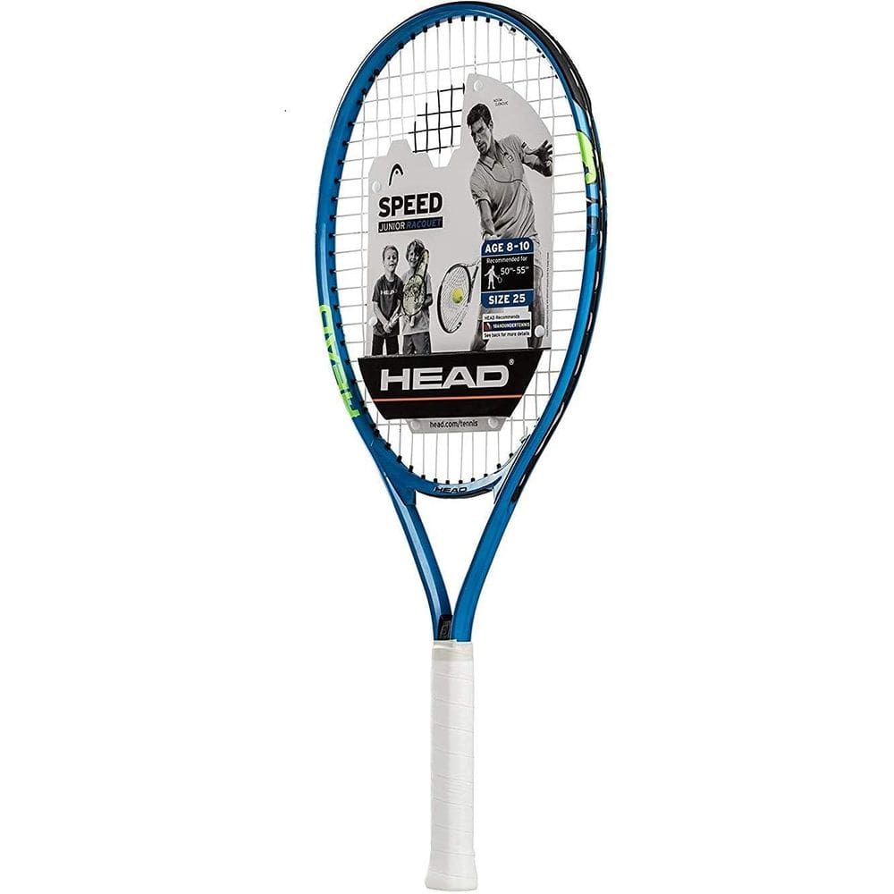 Raquete de tênis HEAD Speed Kids Beginners pré-amarrada de 25 polegadas