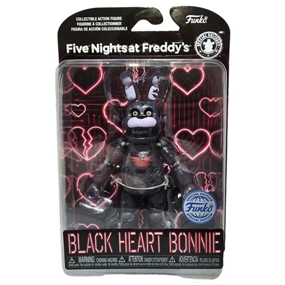 Boneco de ação Funko Five Nights at Freddy`s Black Heart Bonnie