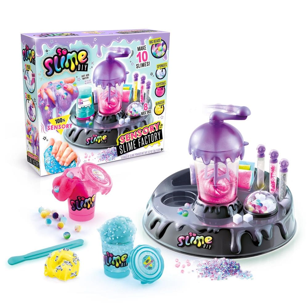 Slime Factory Canal Toys So Slime DIY faz 10 slimes