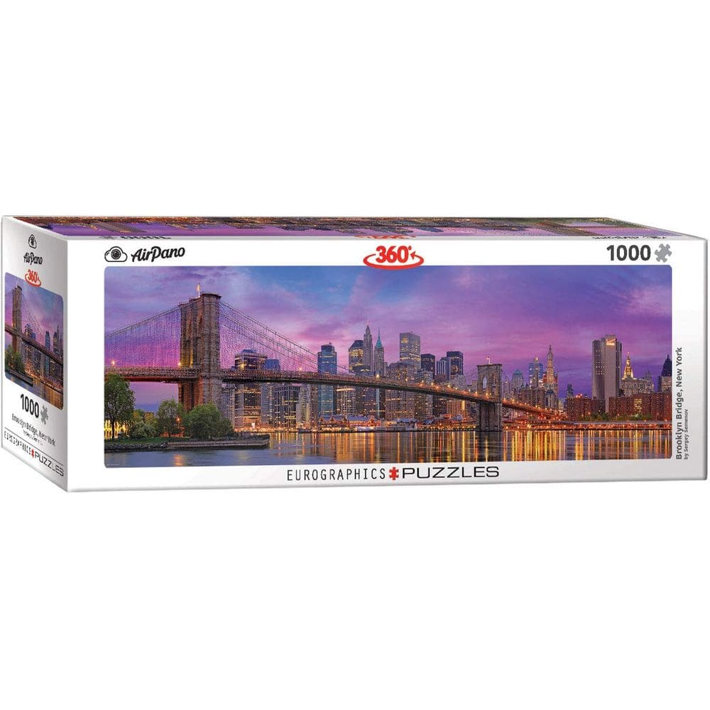Quebra-cabeça EuroGraphics Brooklyn Bridge Panoramic 1000 peças