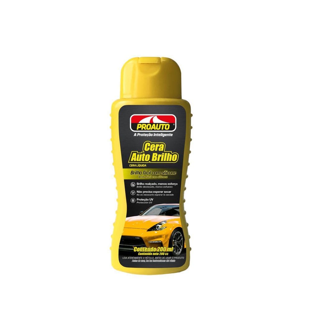 Cera Auto Brilho 200ml- Proauto