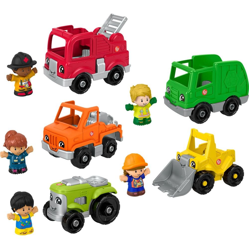Conjunto de brinquedos Fisher-Price Little People com 10 brinquedos de mais de 1 ano
