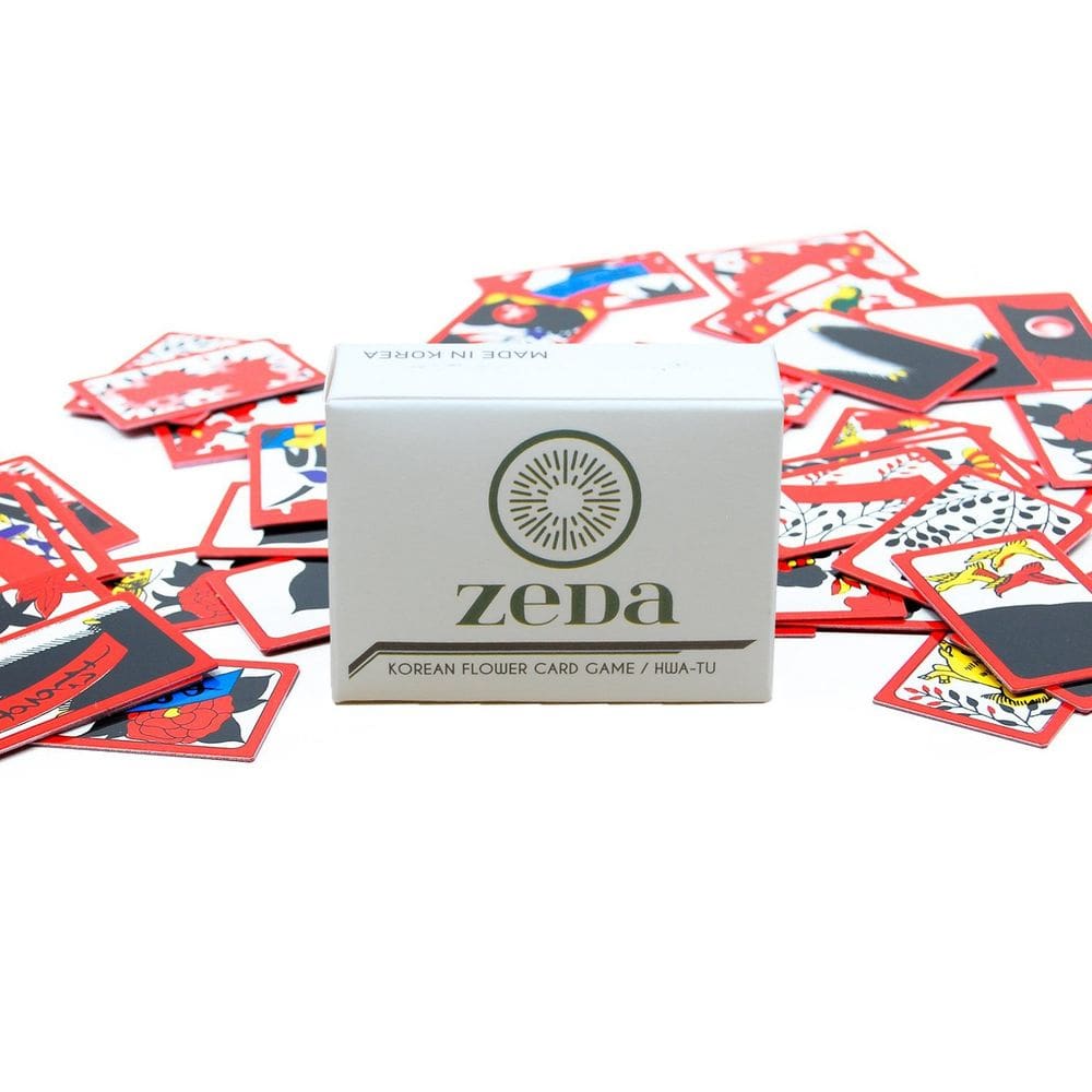Jogo de cartas ZEDA International Korean Flower Hwatu Godori